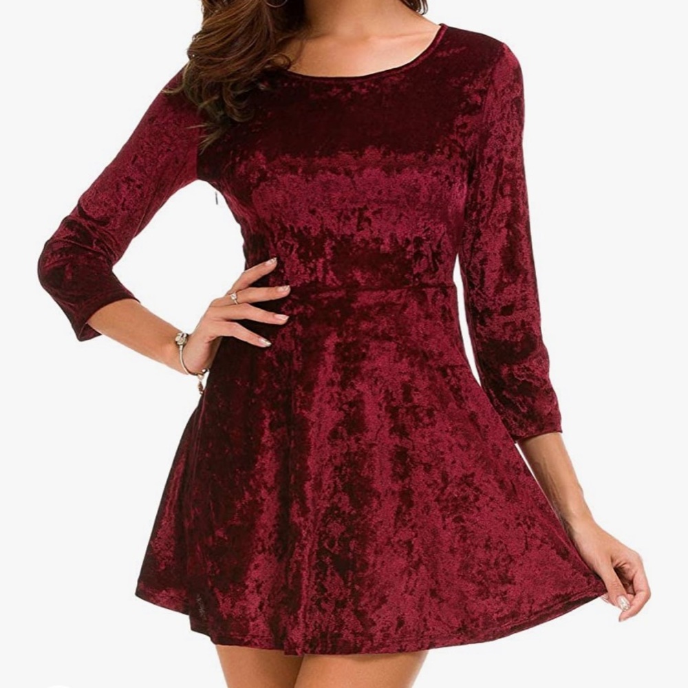 NWOT Velvet Dress